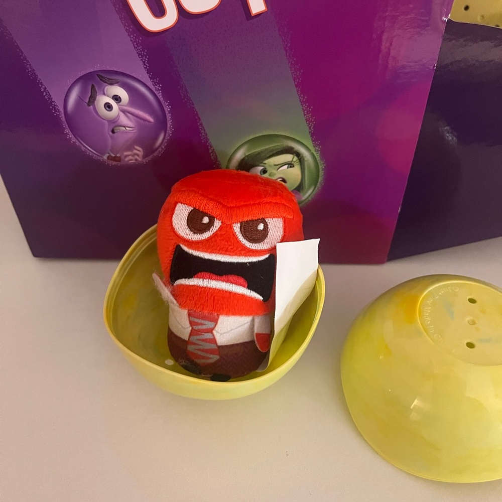 Inside Out Anger small capsule plush